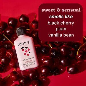 Hempz Travel-Size Dark Red Cherries Moisturizing Body Lotion 2.25 oz